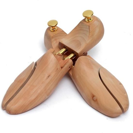 Embauchoir bois brut pour chaussures femme