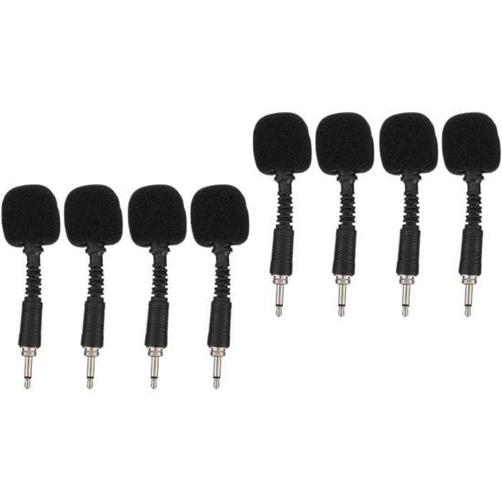 3 Microphones Jouet En Plastique – Bleu, Rose, Noir (17-18 Cm) | Accessoire Scène, Spectacle, Jeu D'imitation - 8