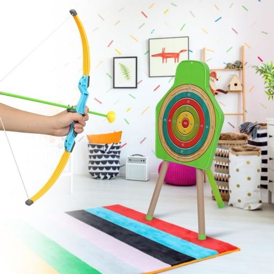 Flèches à Ventouse NIKA ARCHERY 26-28 Pouces - Lot De 8 Flèches Sûres Pour Enfants Et Adolescents - Pratique Pour Le Tir à L'Arc En Plein Air