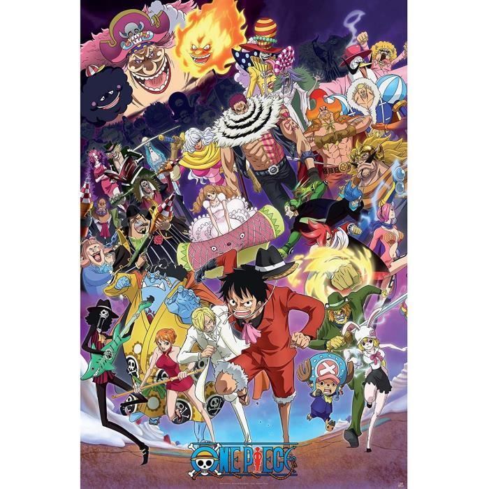 Poster One Piece - Big Mom saga roulé filmé (91.5x61) - ABYstyle