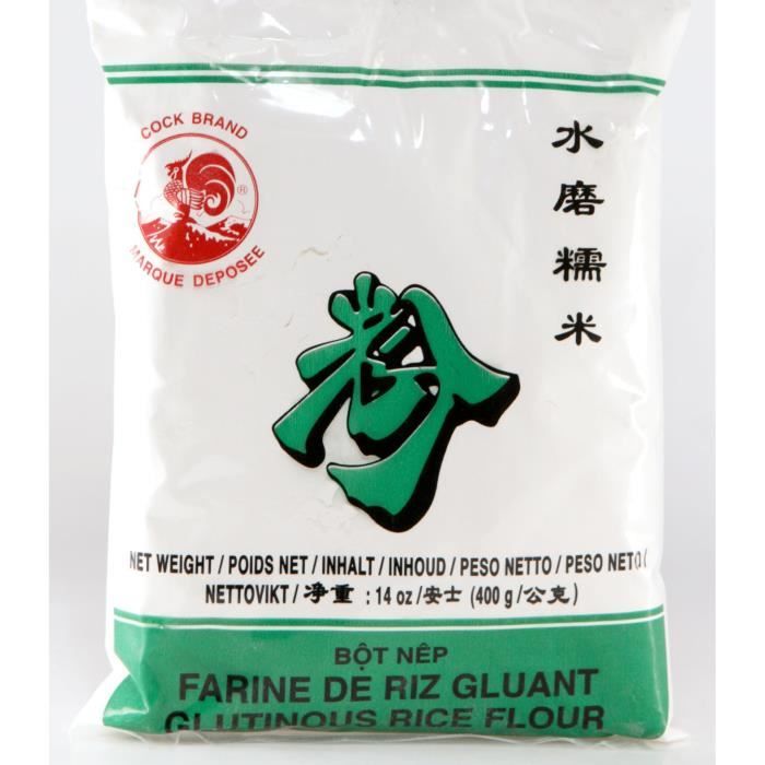 Farine de Riz gluant 400g Coq