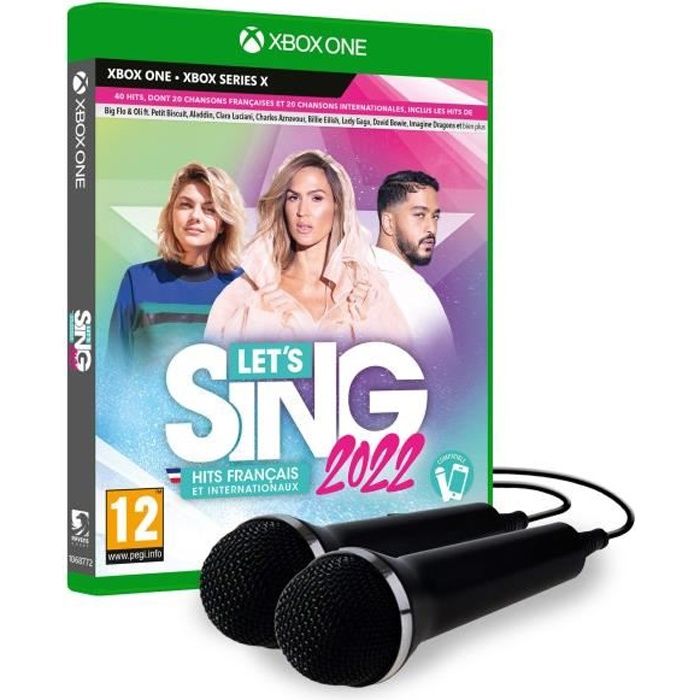 Ravenscourt Let'S Sing 2022 - 2 Mics Jeu Xbox Series X