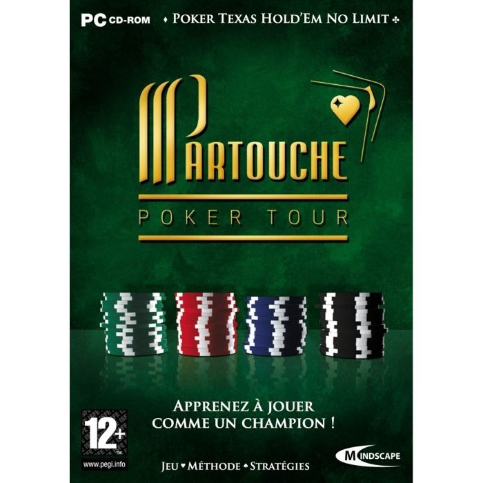 Partouche Poker Tour / Jeu PC Cd-Rom