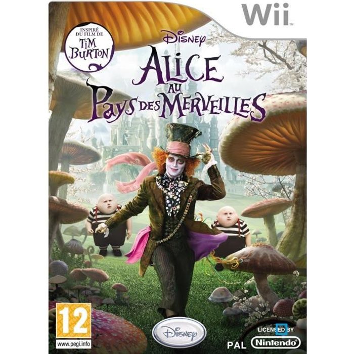 Disney - Alice Aux Pays Des Merveilles - Jeu Console Nintend