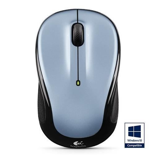 LOGITECH – Souris sans fil optique M325 Light – Gris
