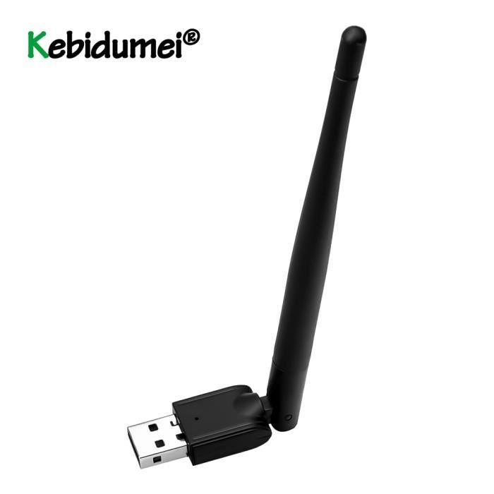 USB WiFi Sans Fil Antenne MT-7601 LAN Adaptistricateur Carte Réseau Pour Décodeur TV USB Wi-Fi Adaptistrateur