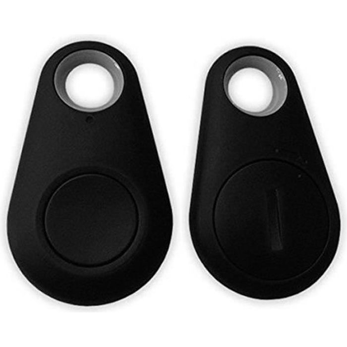 Porte clé anti perte localisation Gps compatible android et iPhone couleur noir.