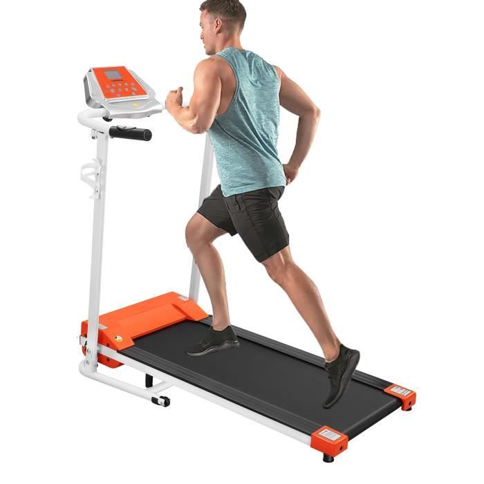 Tapis de course professionnel - 12 programmes - pliable - 1-10 km/h