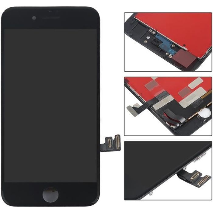 Ecran LCD + Vitre Tactile pour iphone 7 noir