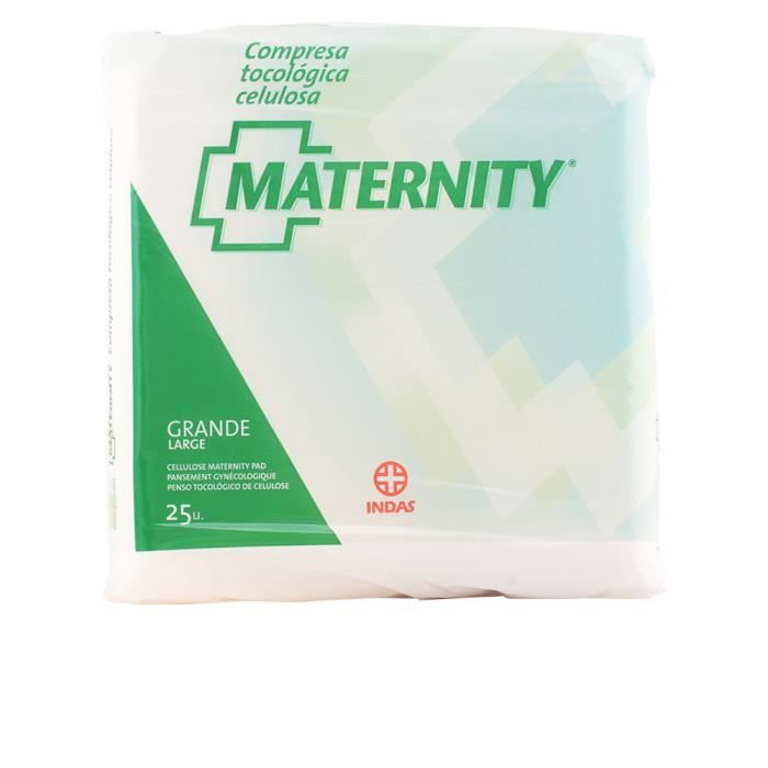 Eau de toilette Indasec MATERNITY compresa celulosa anatómica grande 25 uds Femme