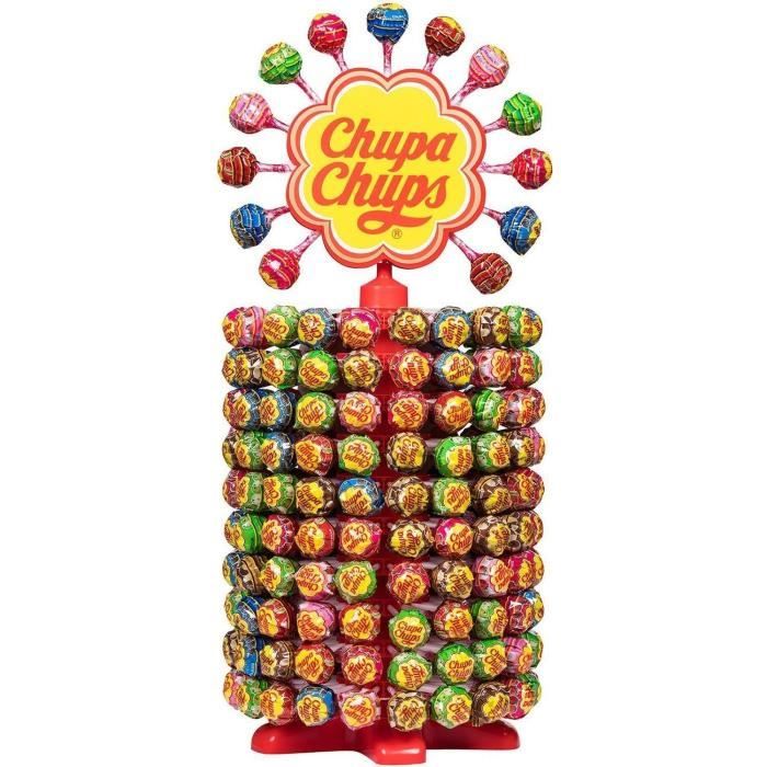 CHUPA CHUPS Roue de 213 sucettes classiques