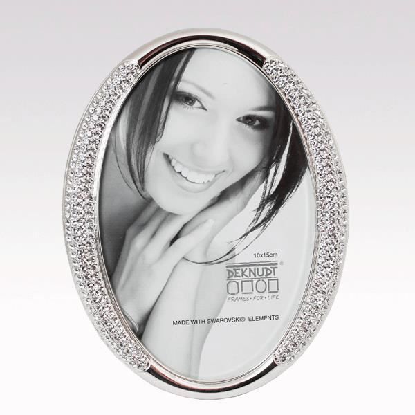 Cadre ovale cristal Swarovski Elements