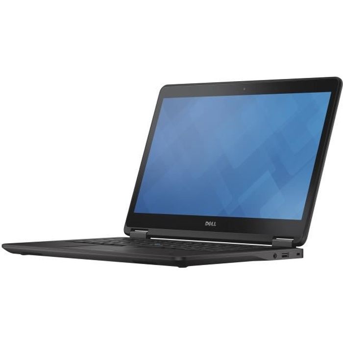 Dell Latitude E7450 Ultrabook Core i5 5300U - 2.3 GHz Win 7 Pro 64 bits (comprend Licence Windows 8,1 Pro 64 bits) 4 Go RAM 128…