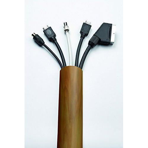 D-Line Moulure décorative en demi-cercle, Finition Bois - 1M5025O