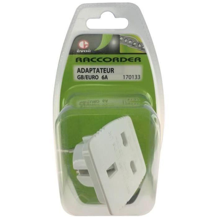 Adaptateur BRIT/EURO 4.8mm