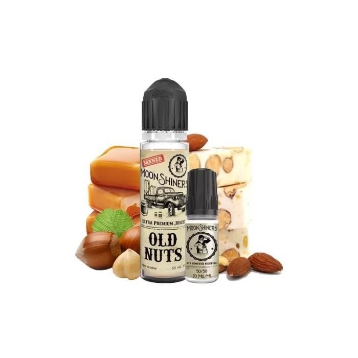 Le French LIQUIDE - 2x Old Nuts 50ML + 2 Boosters 10ML