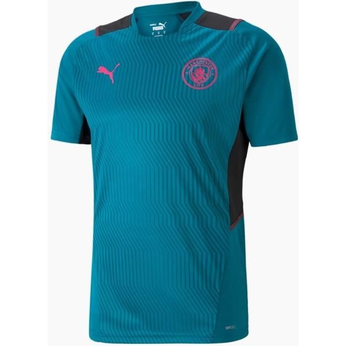 Maillot Manchester City Training 2021/22 - bleu clair/noir