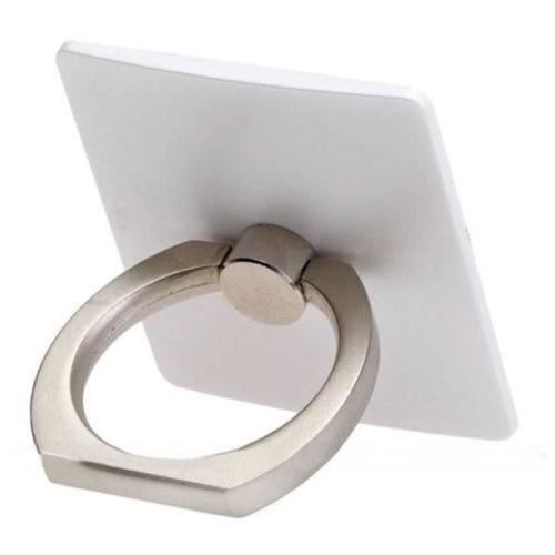 Bague Support pour Tablette SAMSUNG Galaxy Universel Anneau 360° Rotatif (BLANC)