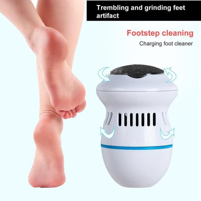 Rape Pied Pedicure Electrique,Kit Electrique Pieds,Rechargeable Soin Pieds Anti-Peau Morte Rapeuse Pied