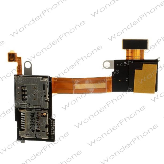 Nappe Lecteur de SIM et SD pour Sony Xperia M2