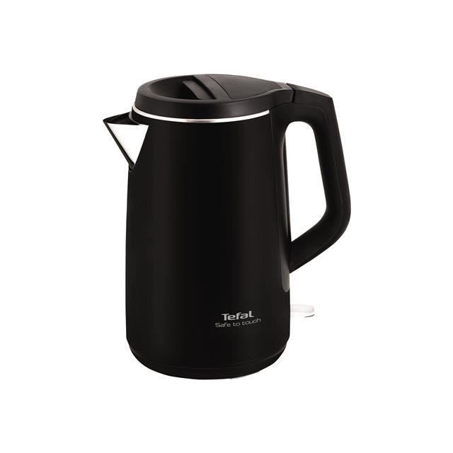 Bouilloire sans fil 1.5l 2400w noir mat