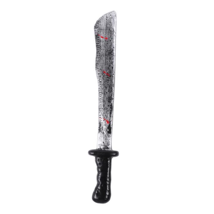 1Pc Bloody Machete Light Fine Vivid Chic Couteau Halloween Prop Masquerade MENAGERE - FULL CUTLERY SERVICE