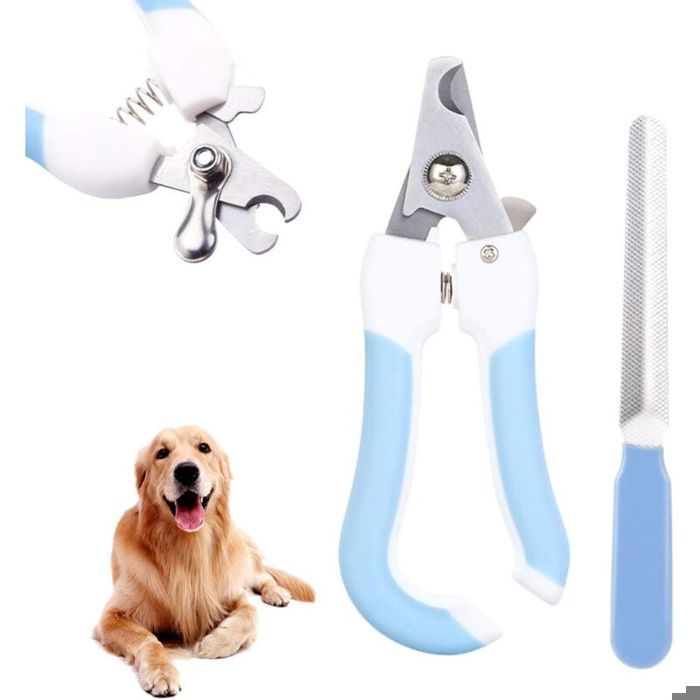 Comparer les prix de Coupe-Ongles pour Animaux, Pince Professionnelle avec Lime pour Chien, Chat, Oiseau