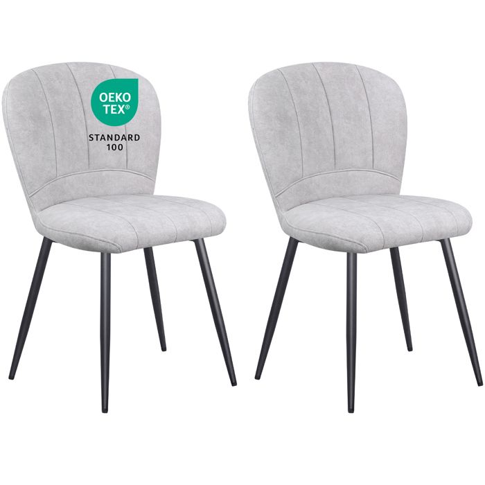 Pieds Métal Moderne Lot De 4 Chaises De Salle à Manger Coquille Chenille Beige - Design Moderne Confortable Pieds Métal Pieds Métal Moderne Lot De 4 Chaises De Salle à Manger Coquille Chenille Beige - Design Moderne Confortable Pieds Métal