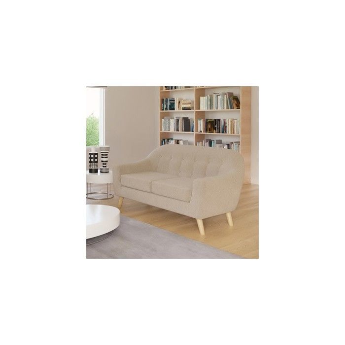 Canapé 2 places SUVI - Beige Canapé 2 places SUVI - Beige