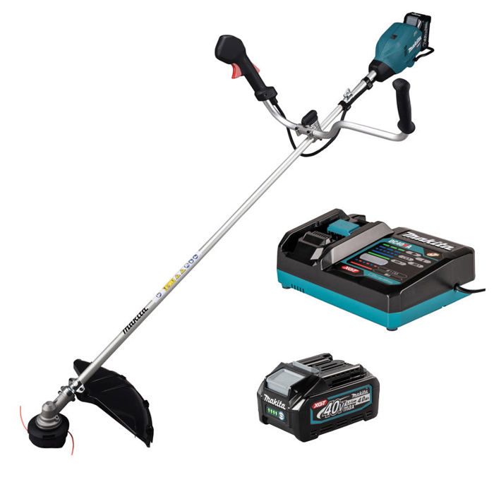 Débroussailleuse XGT 40V Max MAKITA UR006GM102 avec batterie 4.0Ah + chargeur + accessoires - vue 3