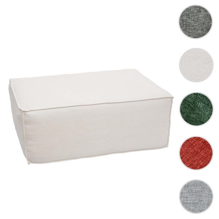 Ottomane/accessoire pour canapé HWC-O54 38x97x70cm crème Ottomane/accessoire pour canapé HWC-O54 38x97x70cm crème