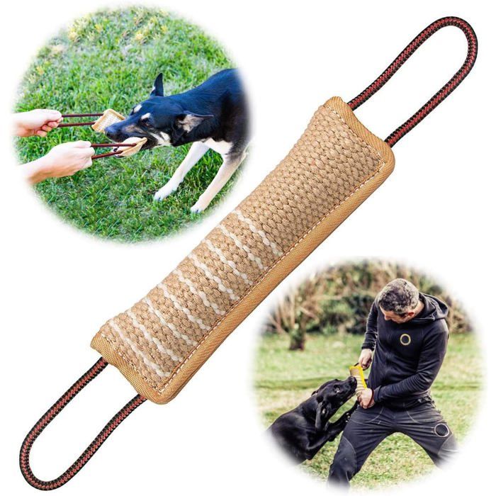 1PCS Boudin À Mordre En Jute Pour Chien Jouet Morsure Chien Extra Robuste Jouets Interactifs 1PCS Boudin À Mordre En Jute Pour Chien Jouet Morsure Chien Extra Robuste Jouets Interactifs