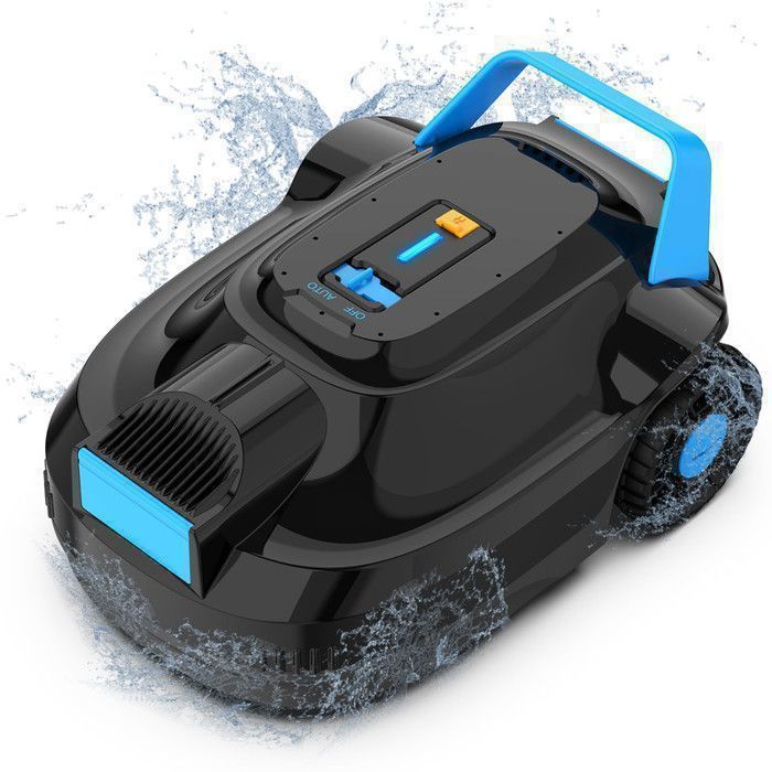 Robot Piscine sans Fil AIRROBO CP02 Nettoyage du Fond Hors-Sol jusquà 80m² Autonomie 120 min Double Filtre 250 microns IP68