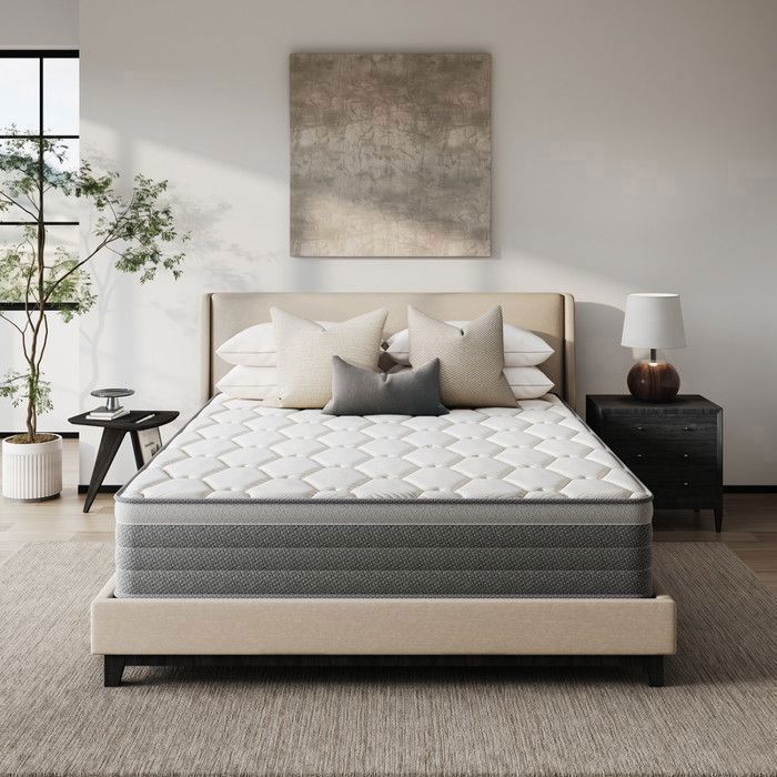 Matelas - SweDrea - 180x200 cm - Anti-acariens - Respirant - Ressorts ensachés - epaisseur 25 cm - Certifié Oeko-TEX®