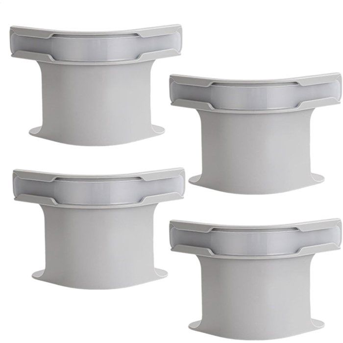 Lot De 4 Attaches Drap-Housse Verrouillables Maintien Antidérapant Anti-Glissement Fixation Coins Noir