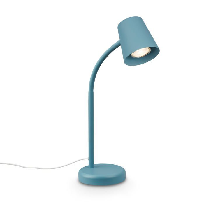 - Lampe de chevet lampe de bureau ientable lampe de table GU10 pour bureau à domicile avec interrupteur à câble Bl LAMPE A POSER
