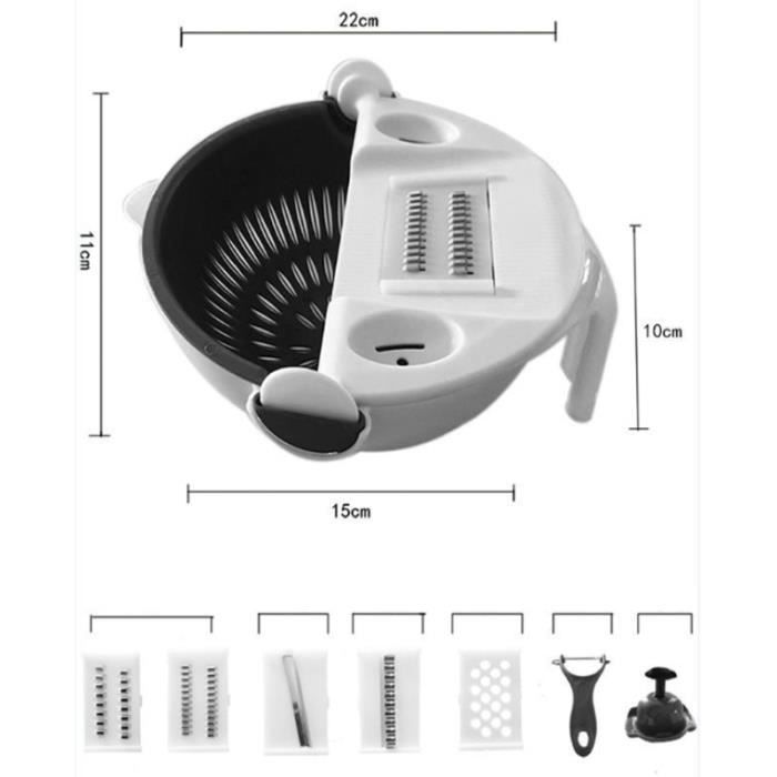 Éplucheurs pour Cuisine Multifonctionnels Julienne Éplucheur Déchiqueteuse Hachoir de Cuisine Coupe-Légumes avec Boîte Éplucheur Multifonction en Acier Inoxydable Éplucheurs pour Cuisine Multifonctionnels Julienne Éplucheur Déchiqueteuse Hachoir de Cuisine Coupe-Légumes avec Boîte Éplucheur Multifonction en Acier Inoxydable