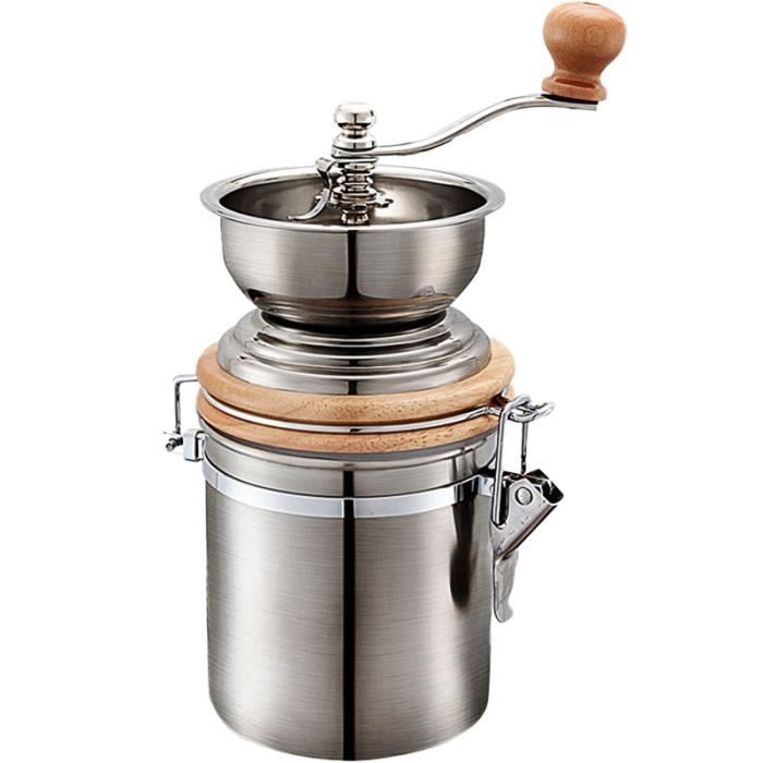 Broyeur D'Herbes 4 En 1 En Bois Mini Portable - Moulin à Épices, Herbes Sèches Et Pollen