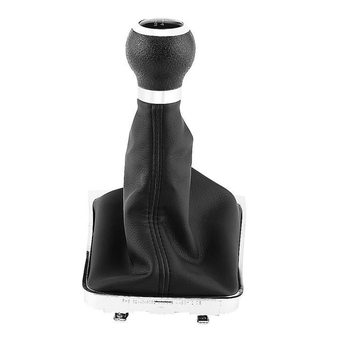 Soufflet De Pommeau De Levier De Vitesse Neuf Pour Opel Astra III H (2004-2010) - Noir, Avec Cadre, Référence Autonet FX-262