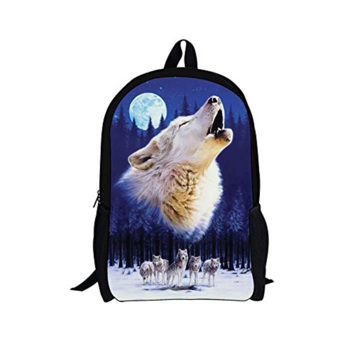 HUGSIDEA 3D Animal Kids Backpack - Cute School Book Bag With Breathable Straps - View #5