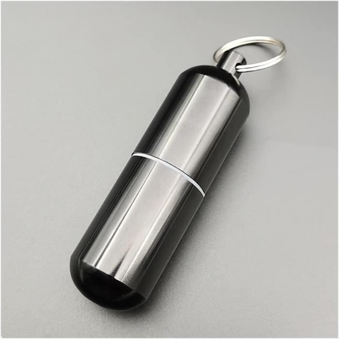 Cure Dent Metal Cure-Dents En Titane Réutilisables - Lot De 3 Avec Porte- Clés - Portable Pour Voyage, Pique-nique, Camping Cure-dents Titane Réutilisable