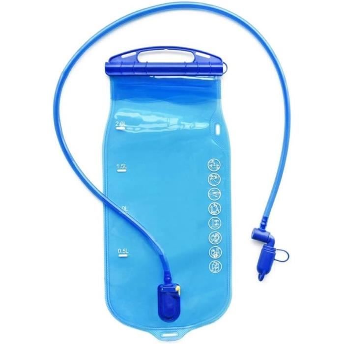 Nefeeko Bouteille D'eau Pliable En Silicone De 600 Ml Avec Paille Et Sangle, Anti-fuite, Pliable, Pour Voyage, Camping, Course à Pied, Randonnée, Gym, Sans BPA (noir