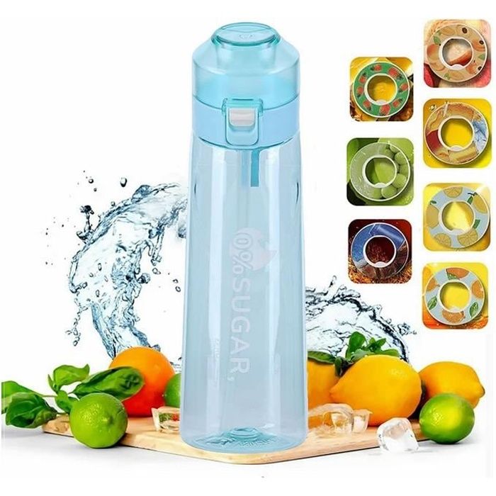 3 Capsules Aromatiques Pour Bouteille D'eau - Saveurs Cola, Red Bull, Whisky, Sans Sucre, Portables, Sans BPA - 3