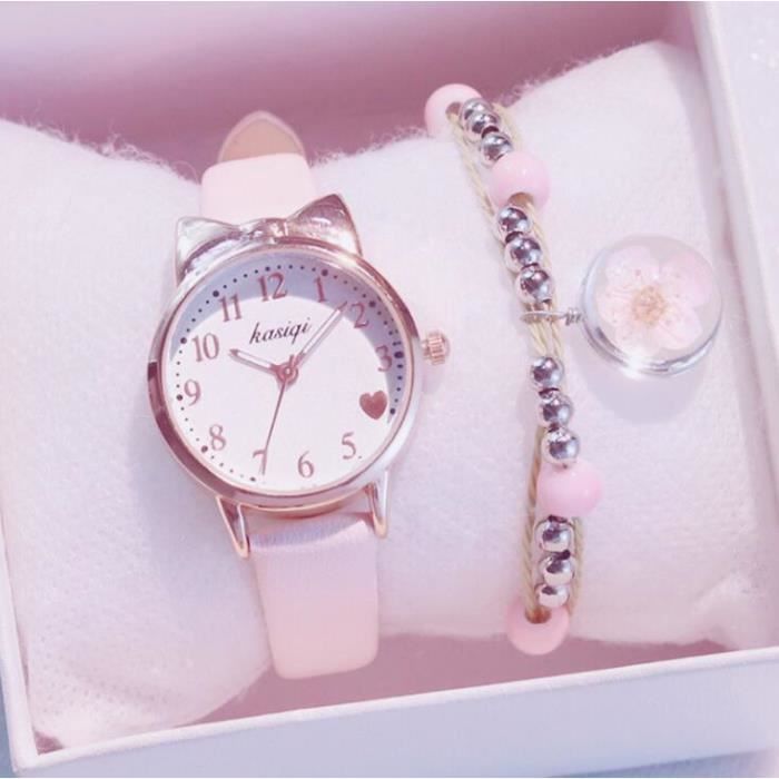 Coffret Cadeau Montre Fille Enfant Ado Mignon Joli Chat Cadran Montre A Quartz Bracelet Fleur Rose Cadeau Femme Souvenir Tendance Chic Classique Achat Vente Montre Blanc Cdiscount Coffret Cadeau Montre Fille Enfant Ado Mignon Joli Chat Cadran Montre A Quartz Bracelet Fleur Rose Cadeau Femme Souvenir Tendance Chic Classique Achat Vente Montre Blanc Cdiscount