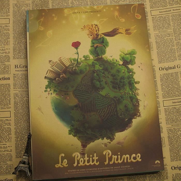 Affiche En Papier Kraft Poster 3 Film Le Petit Prince