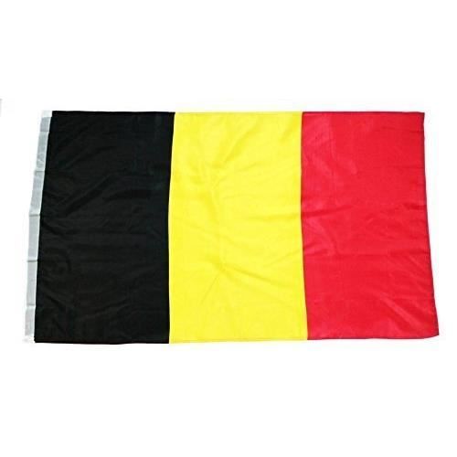 Drapeau Belgique Belge Pavillon Etandard 150x90 Cm Belgium Flag Unique Prix Pas Cher Cdiscount
