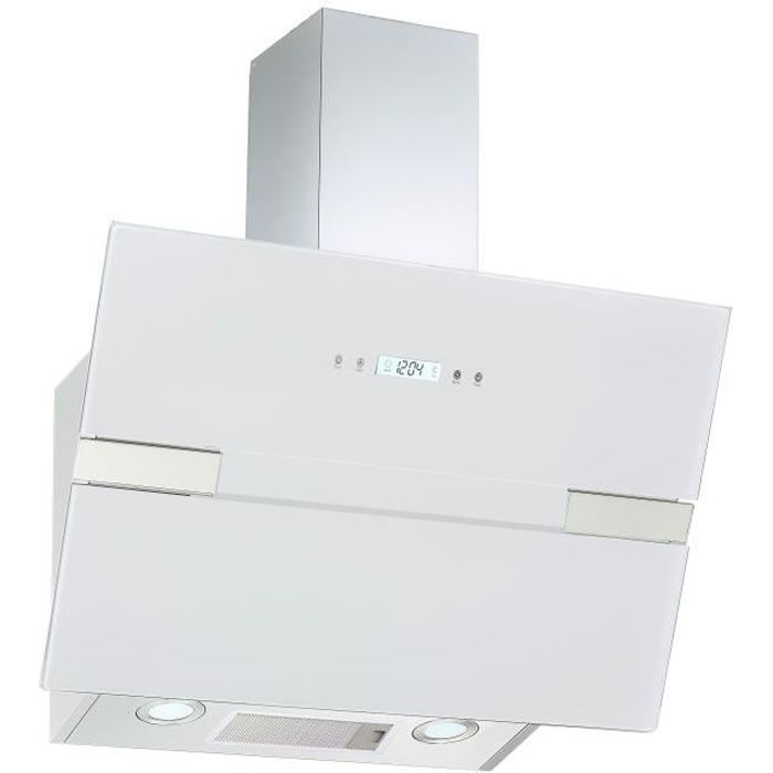 Pkm S25 60awth Hotte Aspirante Hotte Blanche 60cm Hotte Inclinee Achat Vente Hotte Cdiscount