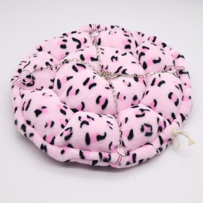 Comparer les prix de (pink)Petite Maison pour Animaux de Compagnie, Hamac pour Furet, Rat, Cochon d'Inde, Degu, Gerbille, Souris, Hérisson et Chinchilla,