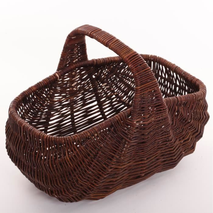 APOMOONS Panier Cadeau Vide à Garnir Tressé Avec Sacs Cadeaux Et Rubans