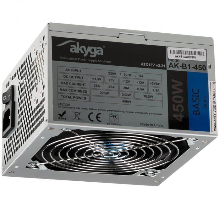 akyga Source Ventilateur Silencieux 120mm - vue 6